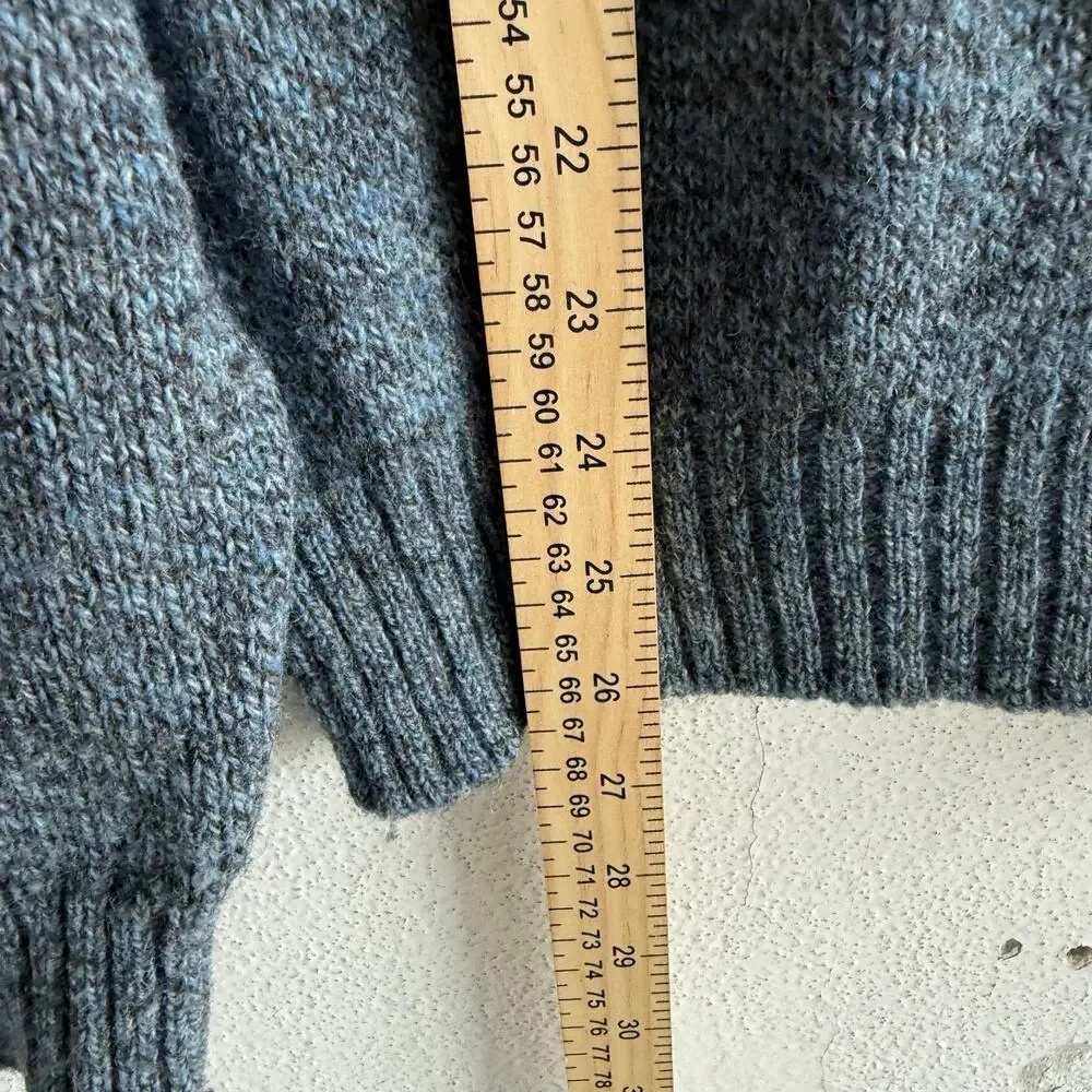 Vtg Jantzen Sweater Colorblock Geometric Wool Blend Pullover Mens M USA Made 80s